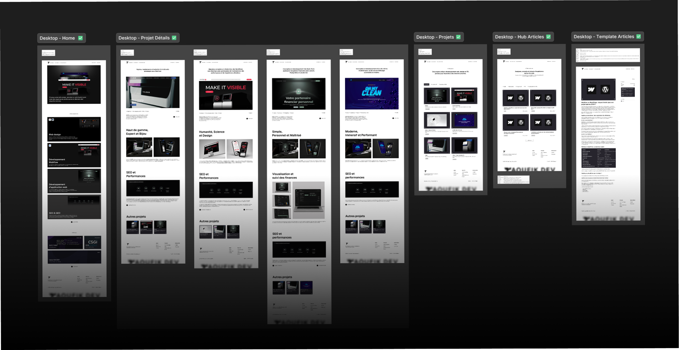 Web design