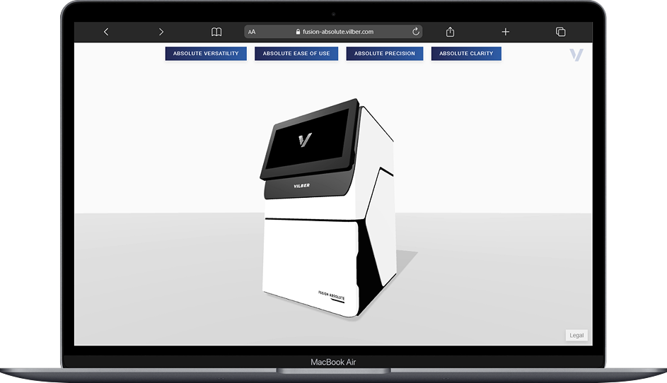 Absolute Interface Développement de l'interface Fusion Absolute de Vilber | Taoufik Dev